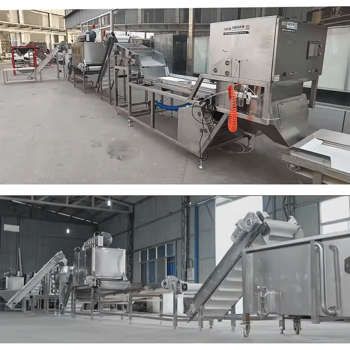 Automatic Industrial Dehydrated Production Line Garlic Powder Making Machine Peeled Garlic Production Line